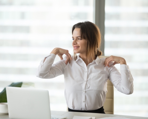 Atelier gym posturale en entreprise